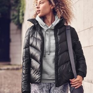 ATHLETA WOMEN'S 350360 WATER RESISTANT DOWNIEVILLE JACKET XXS